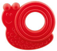 CHICCO Eco+ Snail Molly Red 3 m+ - Baby Teether
