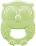 CHICCO Eco+ Owly Owl Teether green 3 m+ - Baby Teether