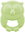 Owly Owl Teether green 3 m+