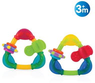 NUBY Triangle Rattle 3 m+ - Baby Rattle