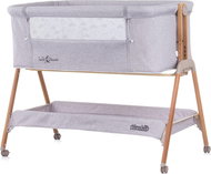 Chipolino Crib Sweet Dreams 3in1 Grey/wood - Cot