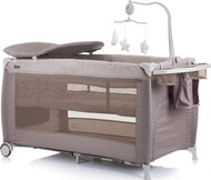 Chipolino Travel Crib Bella 2in1 Sand - Cot