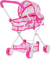 CHIPOLINO Deep Stroller for dolls Gigi Flowers - Doll Stroller