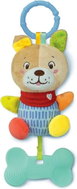 Clementoni BABY Plyšové chrastítko Pejsek 2v1 - Baby Rattle