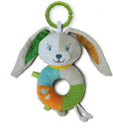 Clementoni BABY Plyšové chrastítko Zajíček - Baby Rattle