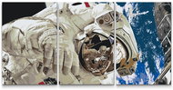 Painting Queens Malování podle čísel - Astronaut (sada 3 ks), 30 × 40 cm, bez rámu - Painting by Numbers