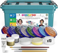 SNAZAROO Face painting set in box - Painter's kit II. 28 pieces - Face Paint