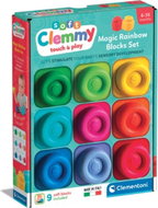 Clementoni Soft Clemmy Sada 9 měkkých kostek - Kids’ Building Blocks