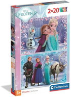 CLEMENTONI Ice Kingdom Puzzle 2x20 pieces - Jigsaw Puzzle