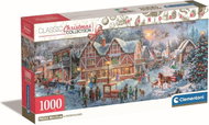 Clementoni Panoramic Puzzle Christmas Collection: Preparing for Christmas 1000 Pieces - Jigsaw Puzzle
