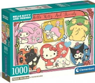Clementoni Puzzle Hello Kitty & Friends - Cute Collage 1000 Pieces - Jigsaw Puzzle