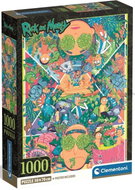 Clementoni Puzzle Rick & Morty: Psychedelic Collage 1000 Pieces - Jigsaw Puzzle