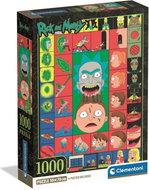 Clementoni Puzzle Rick & Morty: Iconic Moments 1000 Pieces - Jigsaw Puzzle