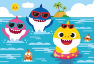 Clementoni Puzzle Baby Shark: Swimming 30 pieces - Jigsaw Puzzle