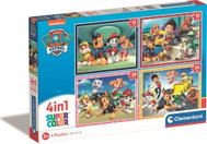Clementoni Puzzle Tlapková patrola 4v1 (12+16+20+24 dílků) - Jigsaw Puzzle