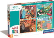 Clementoni Disney Classic 4-in-1 Puzzle (12+16+20+24 Pieces) - Jigsaw Puzzle