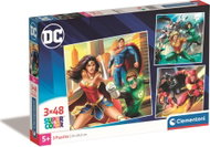 Clementoni Puzzle DC Comics: Liga Spravedlnosti 3 × 48 dílků - Jigsaw Puzzle