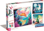 Clementoni Puzzle Fantastic Beasts 3×48 Pieces - Jigsaw Puzzle