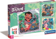 Clementoni Puzzle Stitch 3 × 48 dílků - Jigsaw Puzzle