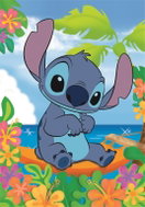 Clementoni Puzzle Spokojený Stitch 104 dílků - Jigsaw Puzzle