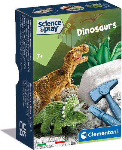 CLEMENTONI Science&Play Mini sada Dinosauři - Experiment Kit - Main image