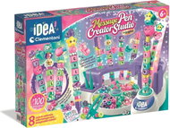 CLEMENTONI IDEA Kreativní sada Laboratoř pro výrobu per s písmenky - Creative Kit