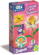 CLEMENTONI IDEA Květinová továrna: Narcis - Creative Kit