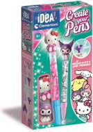 CLEMENTONI IDEA Kreativní sada pro výrobu per Hello Kitty a Kuromi - Creative Kit
