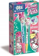 CLEMENTONI IDEA Kreativní sada pro výrobu per Hello Kitty a My Melody - Creative Kit