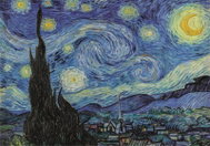 CLEMENTONI Puzzle Museum Collection: Starry Night 1000 pieces - Jigsaw Puzzle