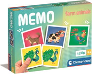 CLEMENTONI Pexeso Zvířata na farmě - Memory Game