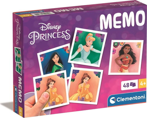 CLEMENTONI Pexeso Disney princezny - Memory Game - Main image