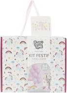 CMP EA10256 Unicorn Party Box, set of 54 pieces - Party Accessories