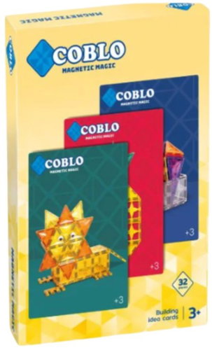 Coblo Coblo Building Cards, 32 pieces - Building Set - Main image