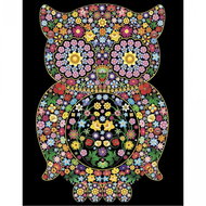 colourvelvet Velvet picture Owl - Colouring Book