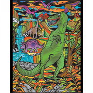colourvelvet Velvet picture of T-Rex - Colouring Book