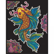 colourvelvet Velvet picture Koi carp - Colouring Book
