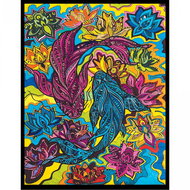 Colorvelvet Sametový obrázek Kapr - Colouring Book