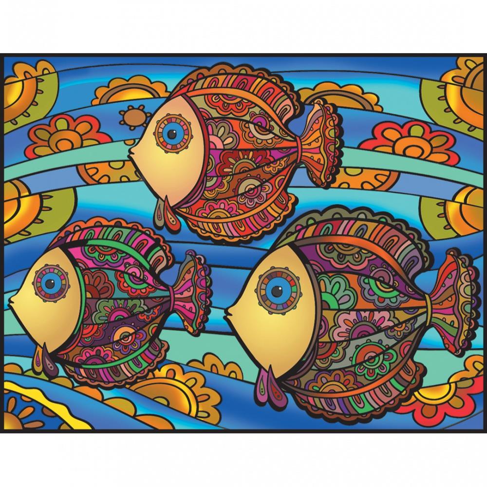 Colorvelvet Bársony kép - Halak