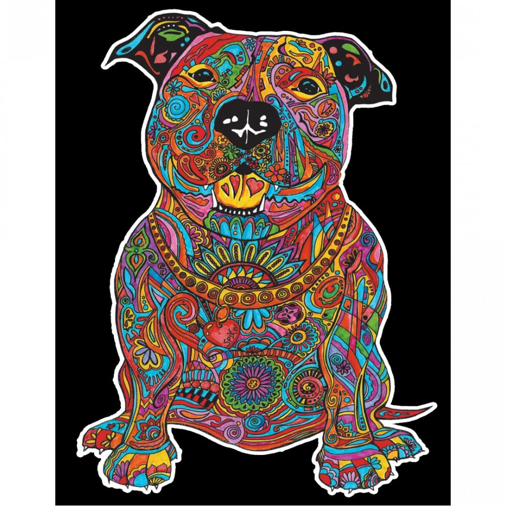 Colorvelvet Bársony kép - Pitbull