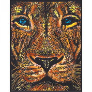 colourvelvet Velvet picture Lion - Colouring Book