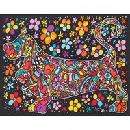 Colorvelvet Sametový obrázek Baset - Colouring Book