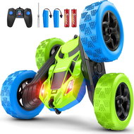 Cosone RC stunt car 360° rotating, blue-green - Remote Control Car
