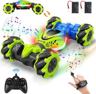 Fosgoit RC stunt twist auto 4WD 360° s LED, 2 baterie - RC auto