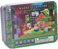 Wiky Magnet Cube Zone Forest Portal 48 Pieces - Building Set