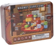 Wiky Magnet Cube Zone Cabin Interior 48 Pieces - Building Set