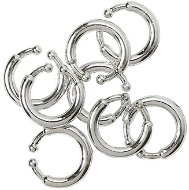 GUIRCA Set of fake piercing rings 8 pcs - Party Accessories