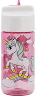 STOR Unicorn Rainbow 430 ml, Ecozen - Children's Water Bottle