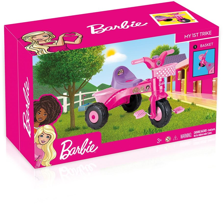 Barbie tricycle best sale