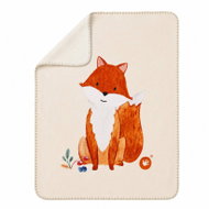 KIKKO Dětská španělská deka Xkko Lux 75 × 100, Fox - Blanket